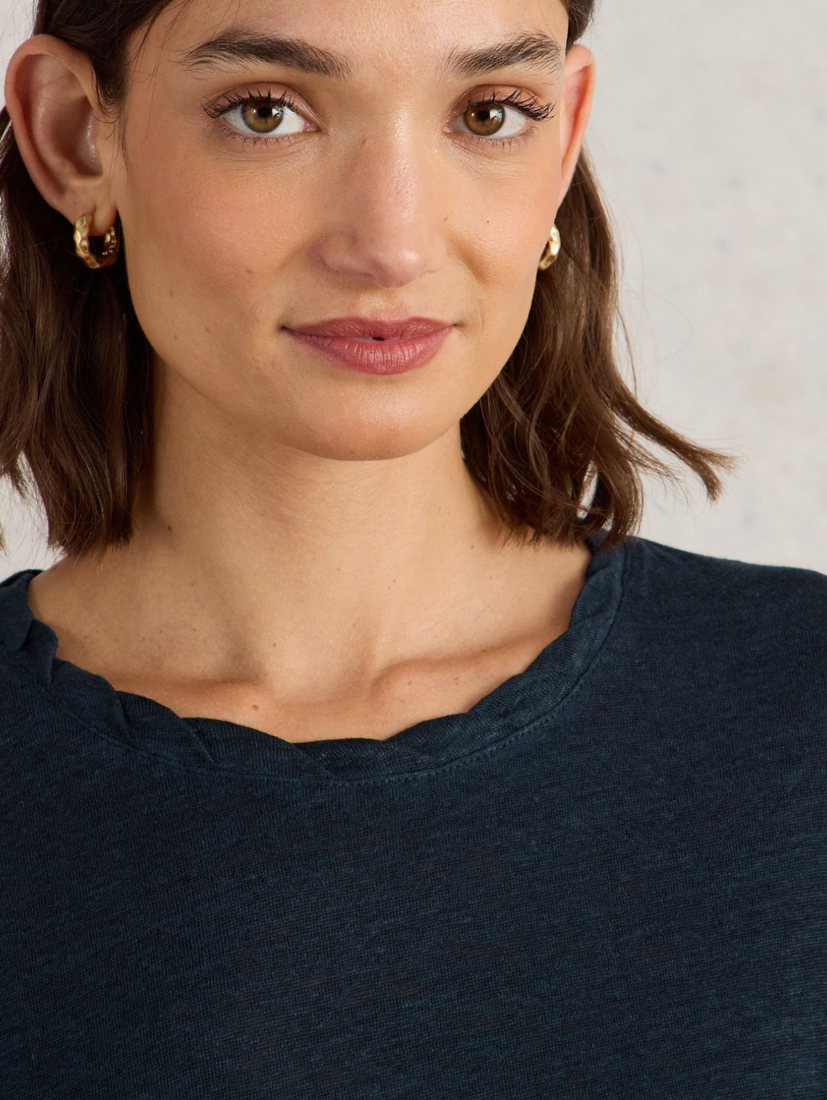 White Stuff White Stuff Rowan Linen T-Shirt