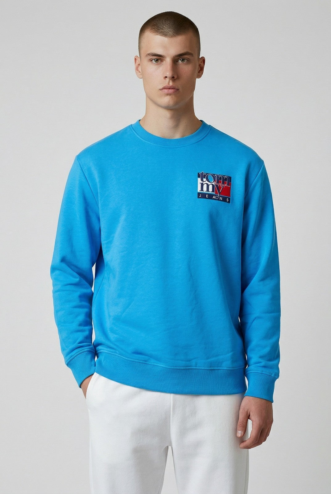 Tommy Jeans Regular Flag Crew Neck Sweatshirt