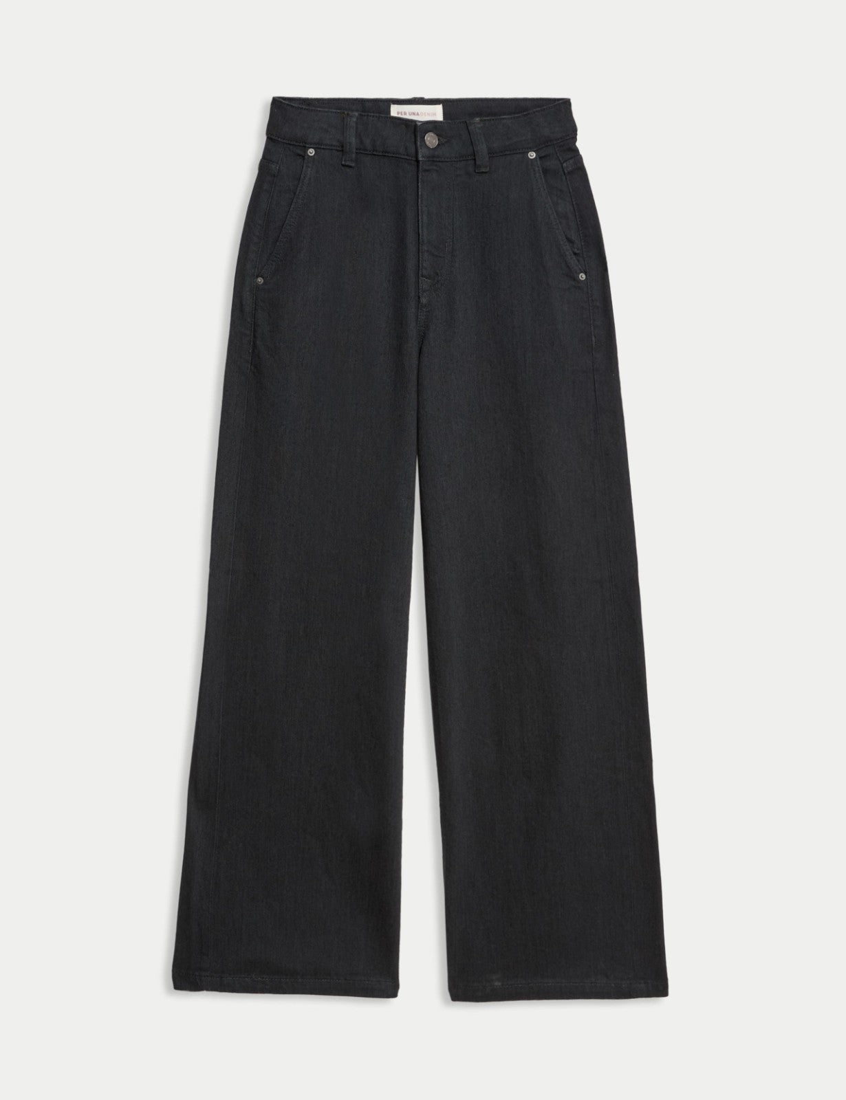 M&S High Waisted Wide Leg Jeans with Lyocell RRP £46