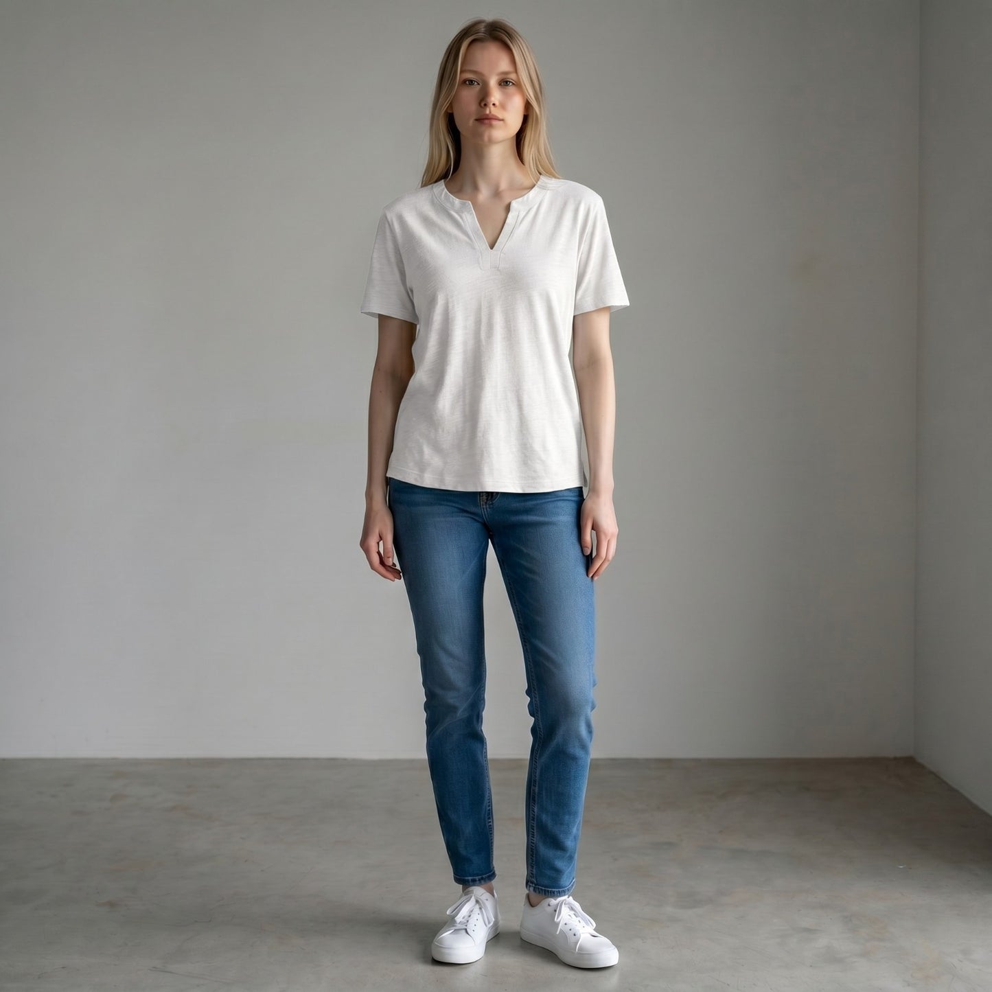 White Stuff Nadine Linen Blend Tee