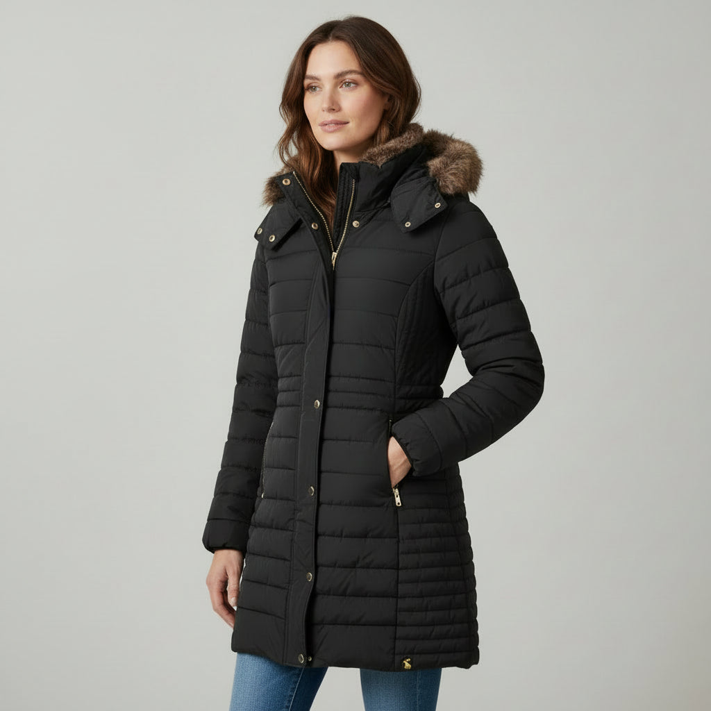 Cherington Showerproof Longline Padded Coat