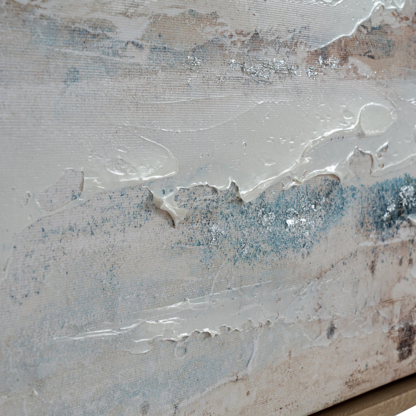 Veydra Hand-Painted Framed Canvas – 50 × 120cm