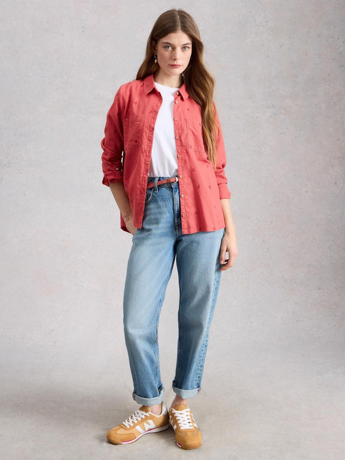 White Stuff Cotton Sophie Shirt