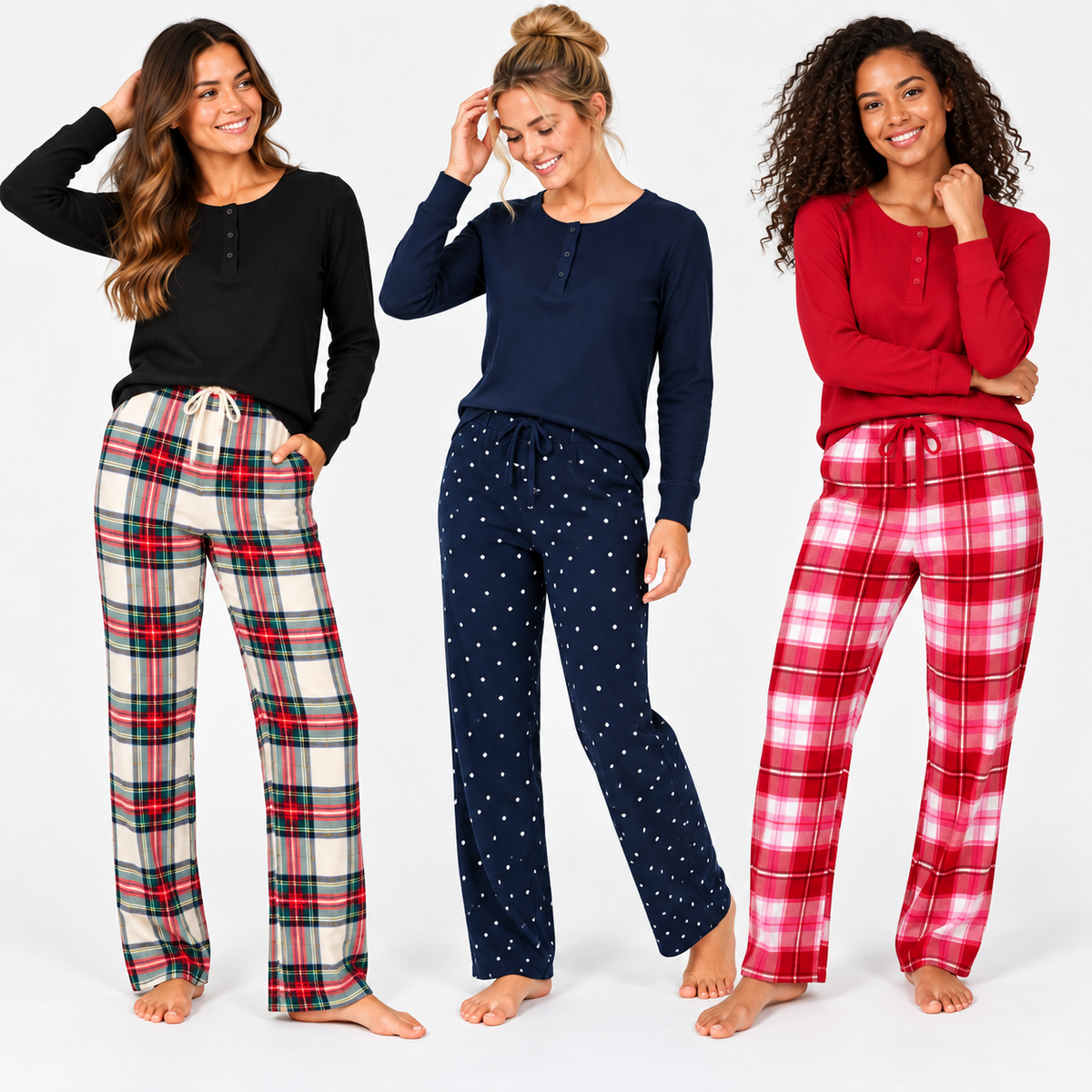Gap Ladies Flannel Sleep Set 