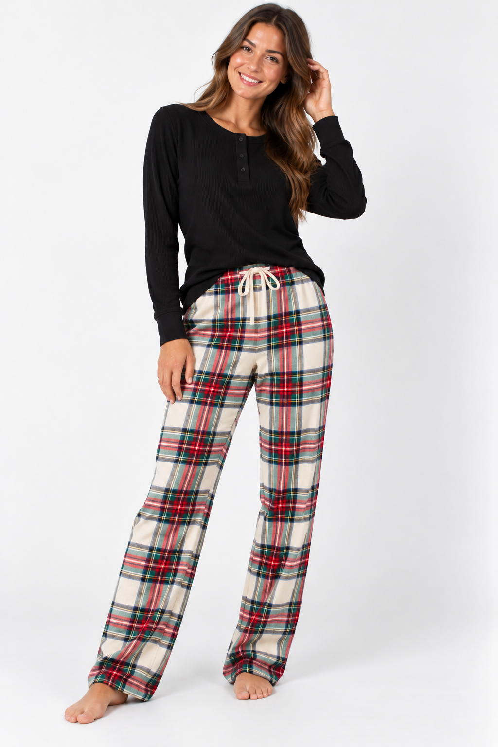 Gap Ladies Flannel Sleep Set 