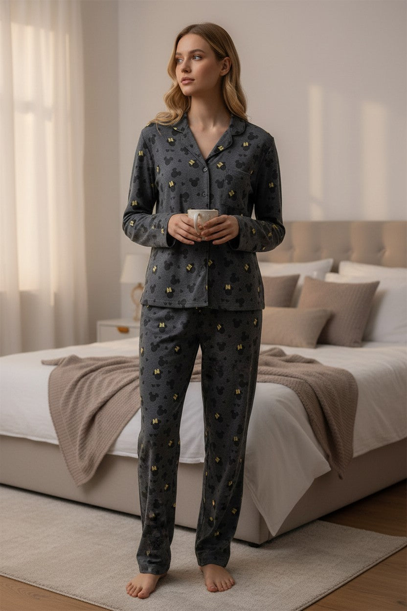 M&S X Disney Grey Pyjama Set RRP £30