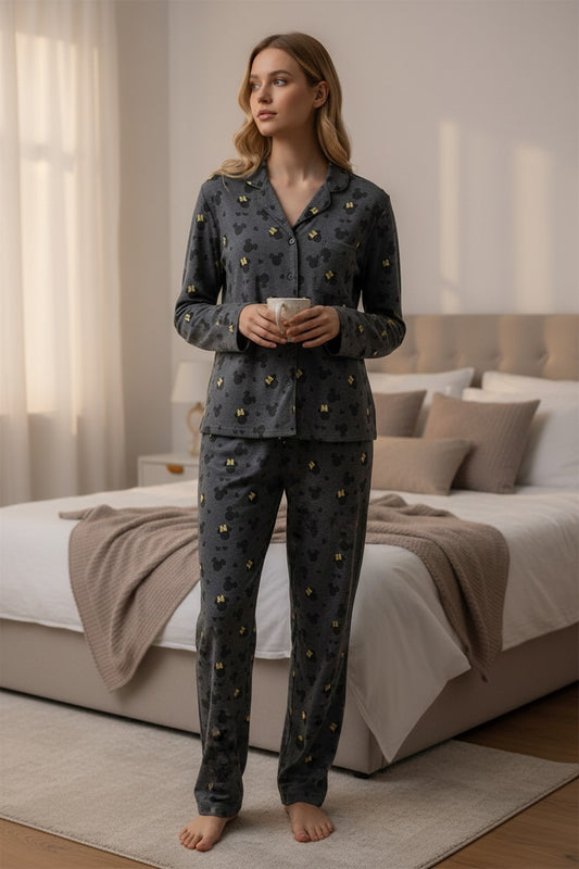 M&S X Disney Grey Pyjama Set RRP £30