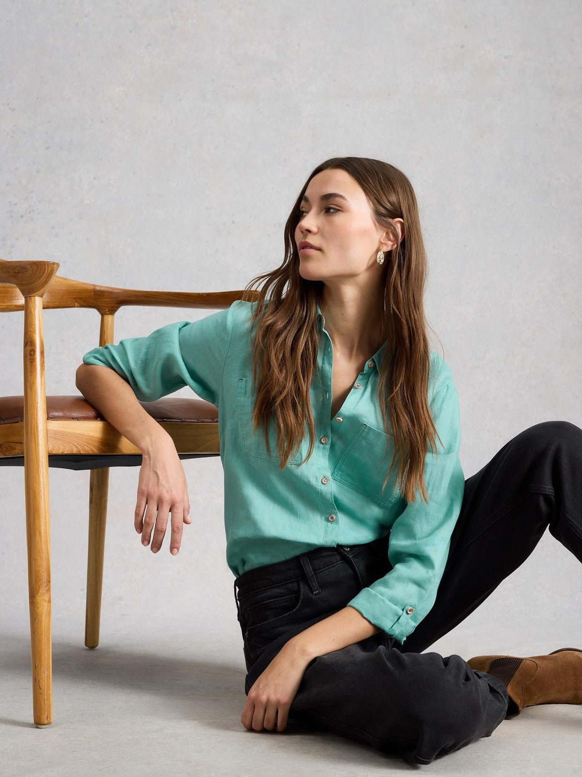 White Stuff Sophie Linen Shirt