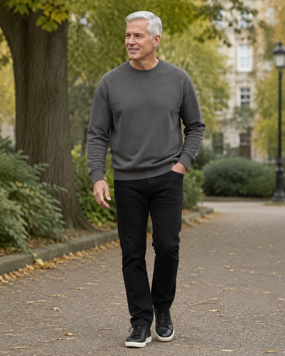 Ex M&S Autograph Men’s Cotton-Rich Crew-Neck Sweatshirt – 7 Colours – RRP £40