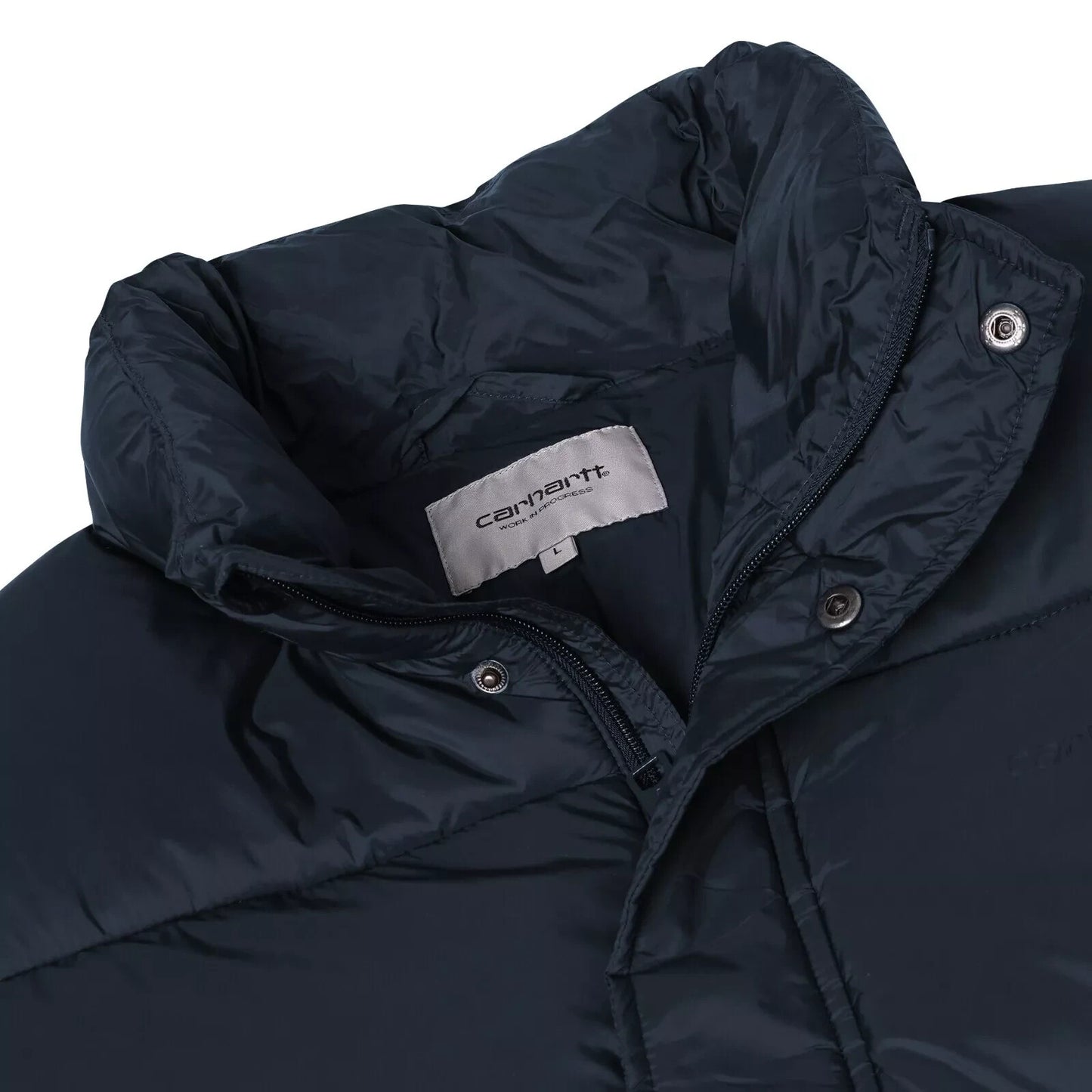 Mens Carhartt WIP Doville Water Repellent Puffer Jacket Windproof Zip Up Coat