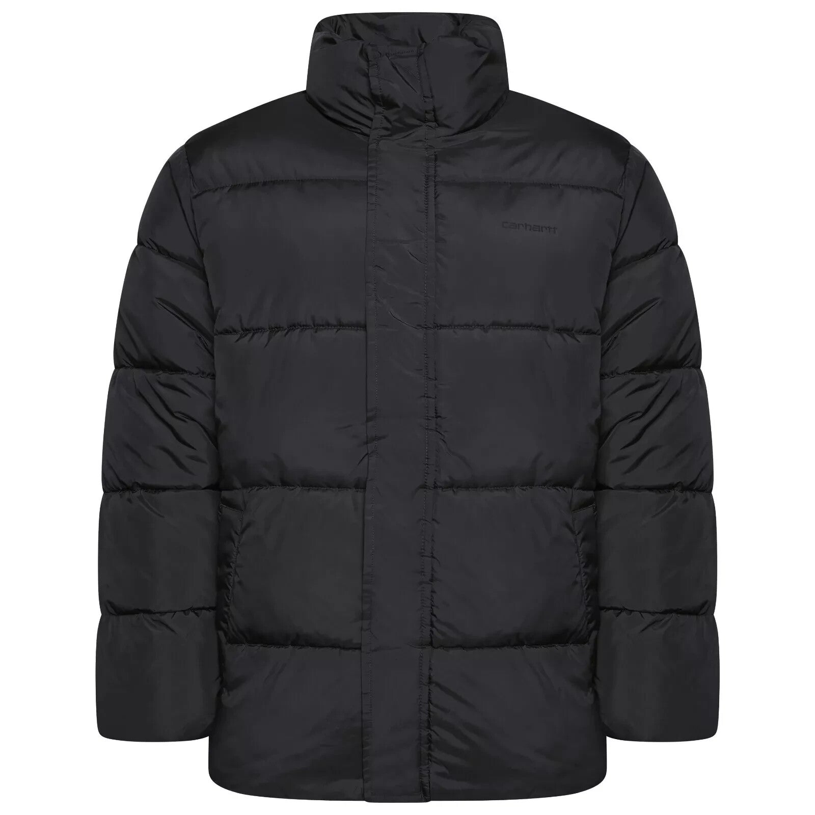 Mens Carhartt WIP Doville Water Repellent Puffer Jacket Windproof Zip Up Coat