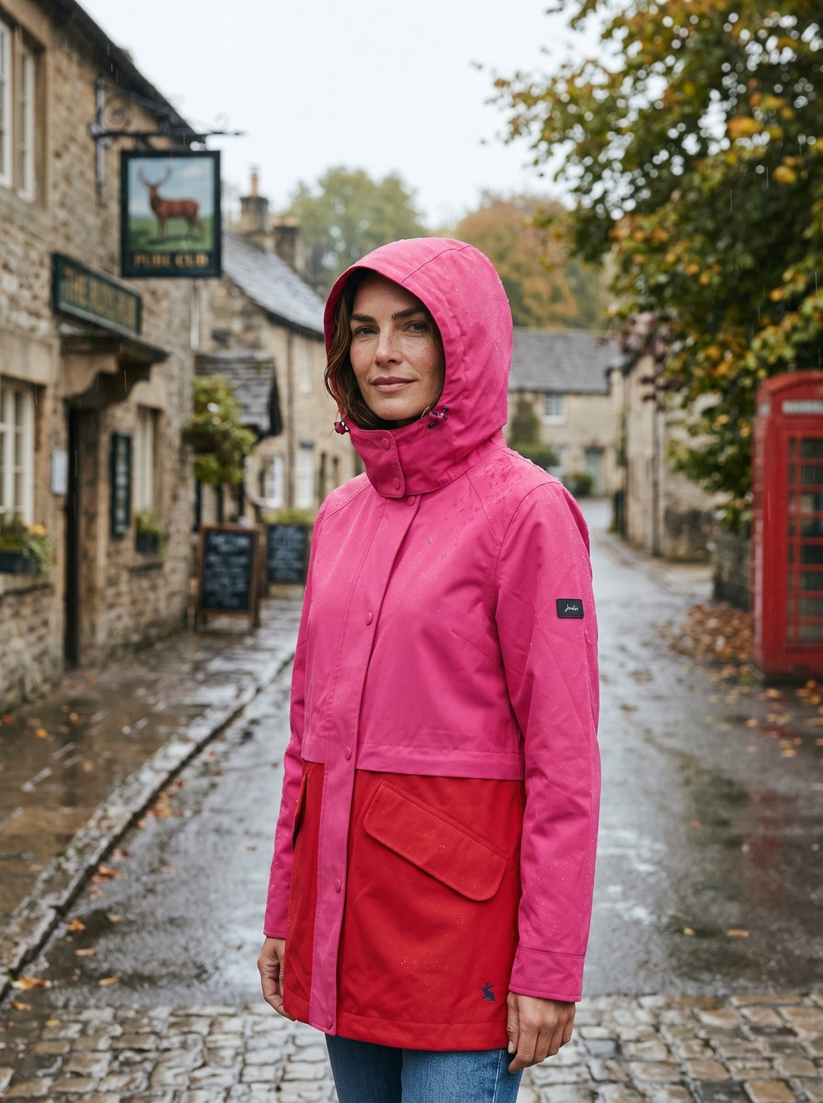 Joules Lydford Lightweight Waterproof Coat