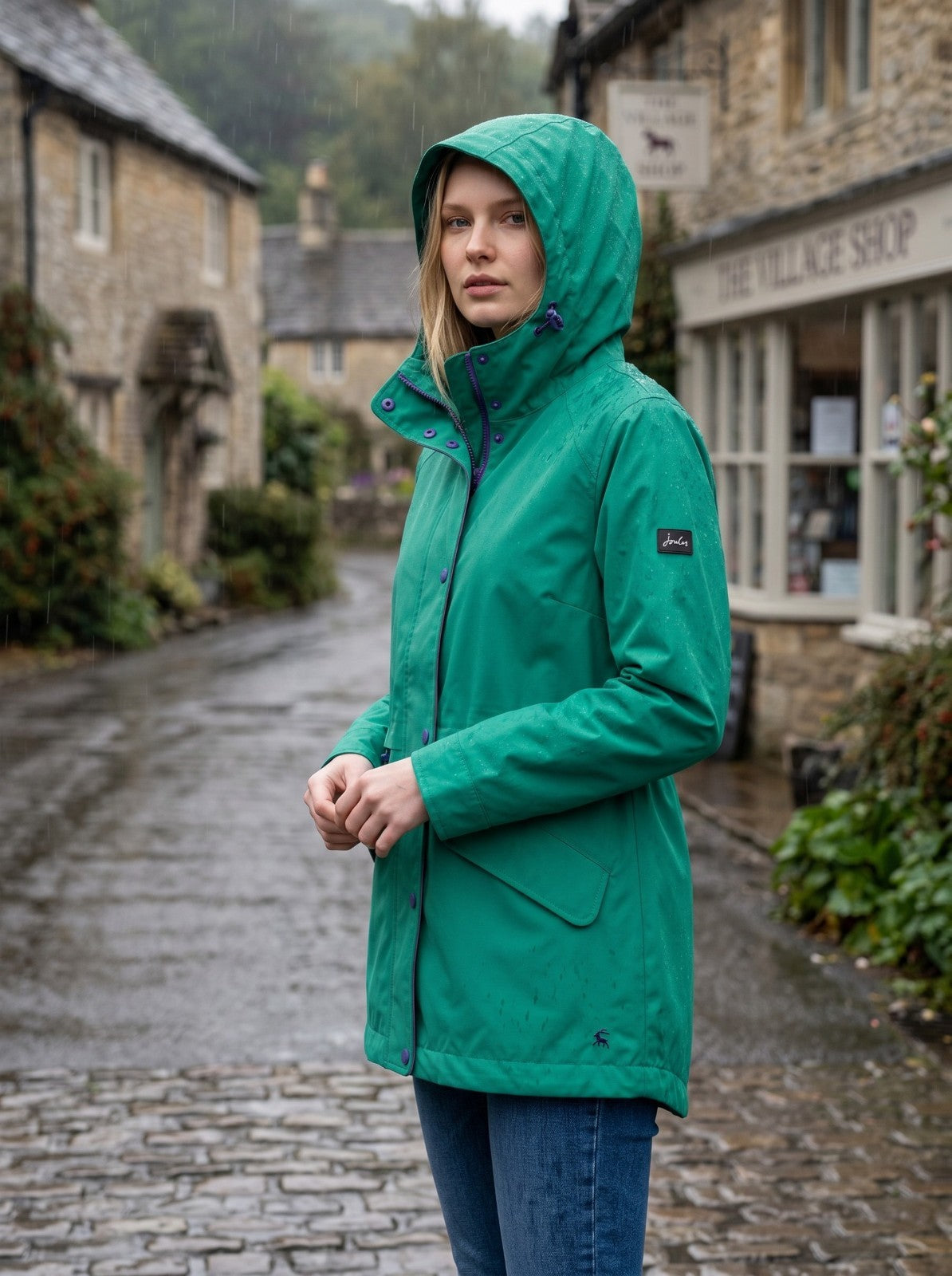 Joules Lydford Lightweight Waterproof Coat