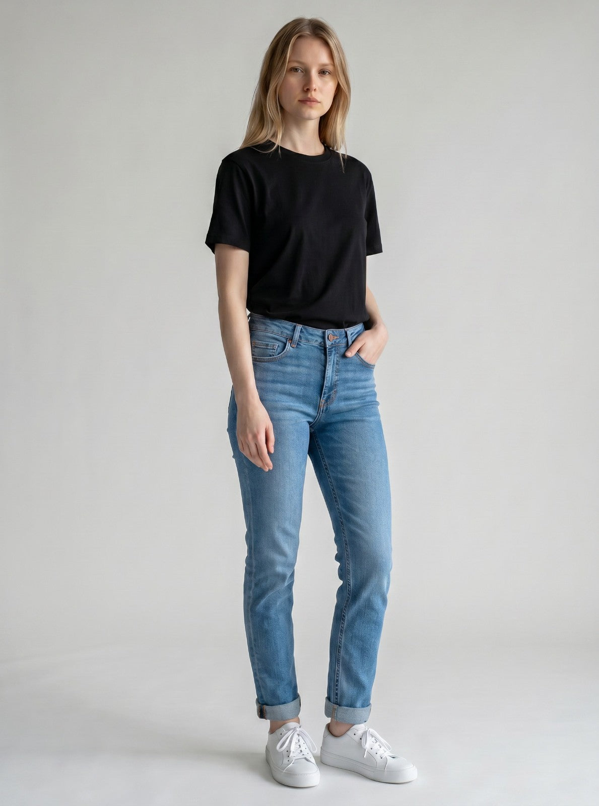 M&S High Waisted Mom Jeans 