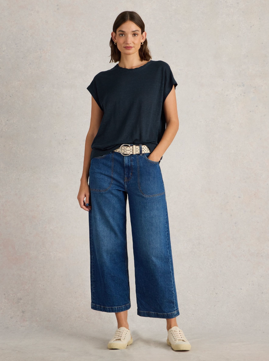 White Stuff White Stuff  Rowan Linen T-Shirt