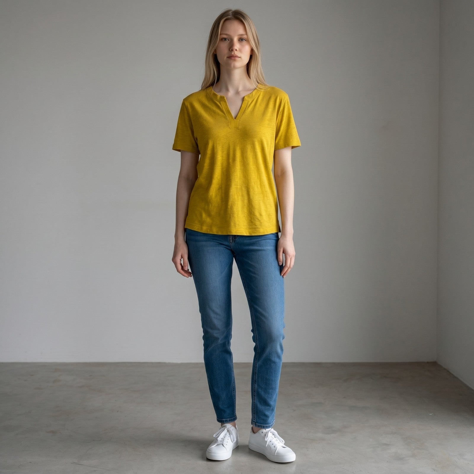 White Stuff Nadine Linen Blend Tee