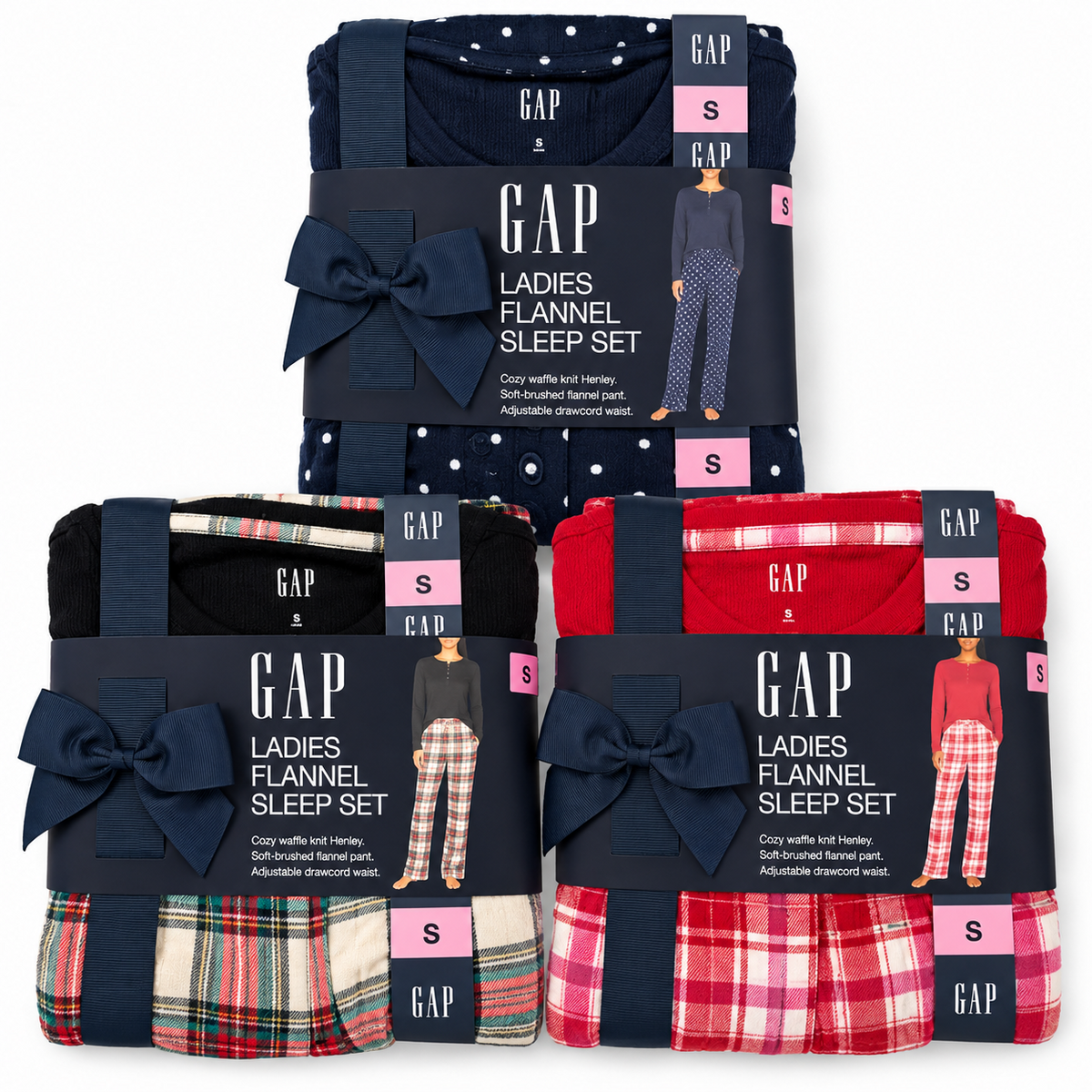 Gap Ladies Flannel Sleep Set 