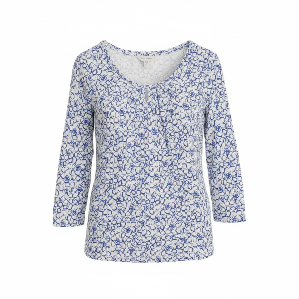 Ex Seasalt Appletree 3/4 Sleeve Top