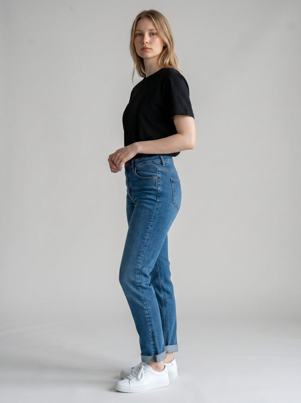 M&S High Waisted Mom Jeans 