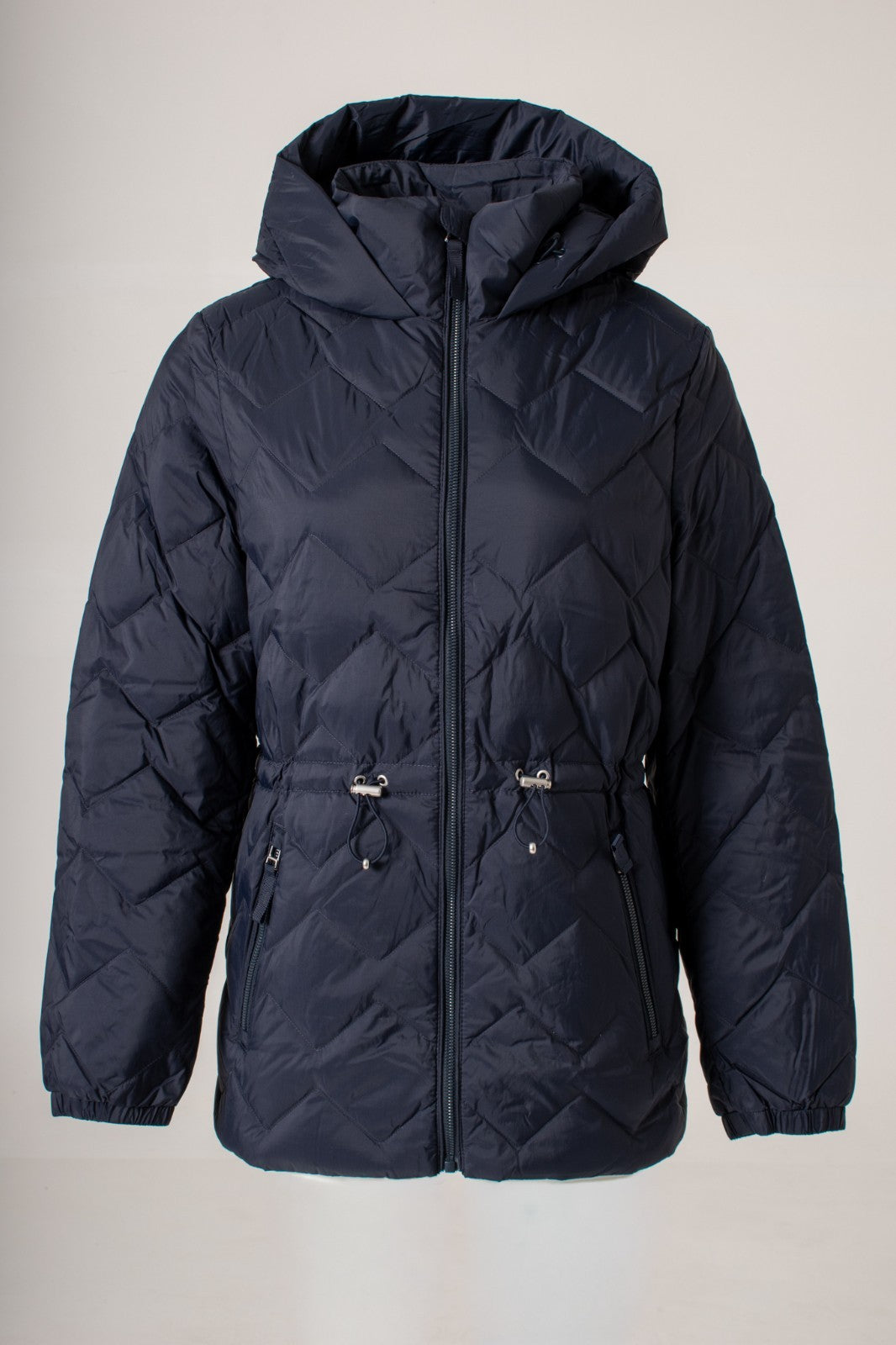 M&S Feather & Down Quilted Hooded Puffer Jacket