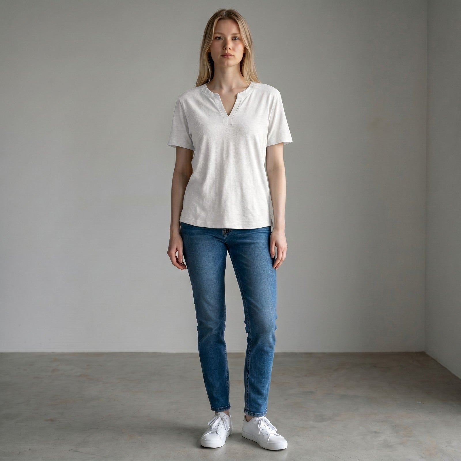 White Stuff Nadine Linen Blend Tee