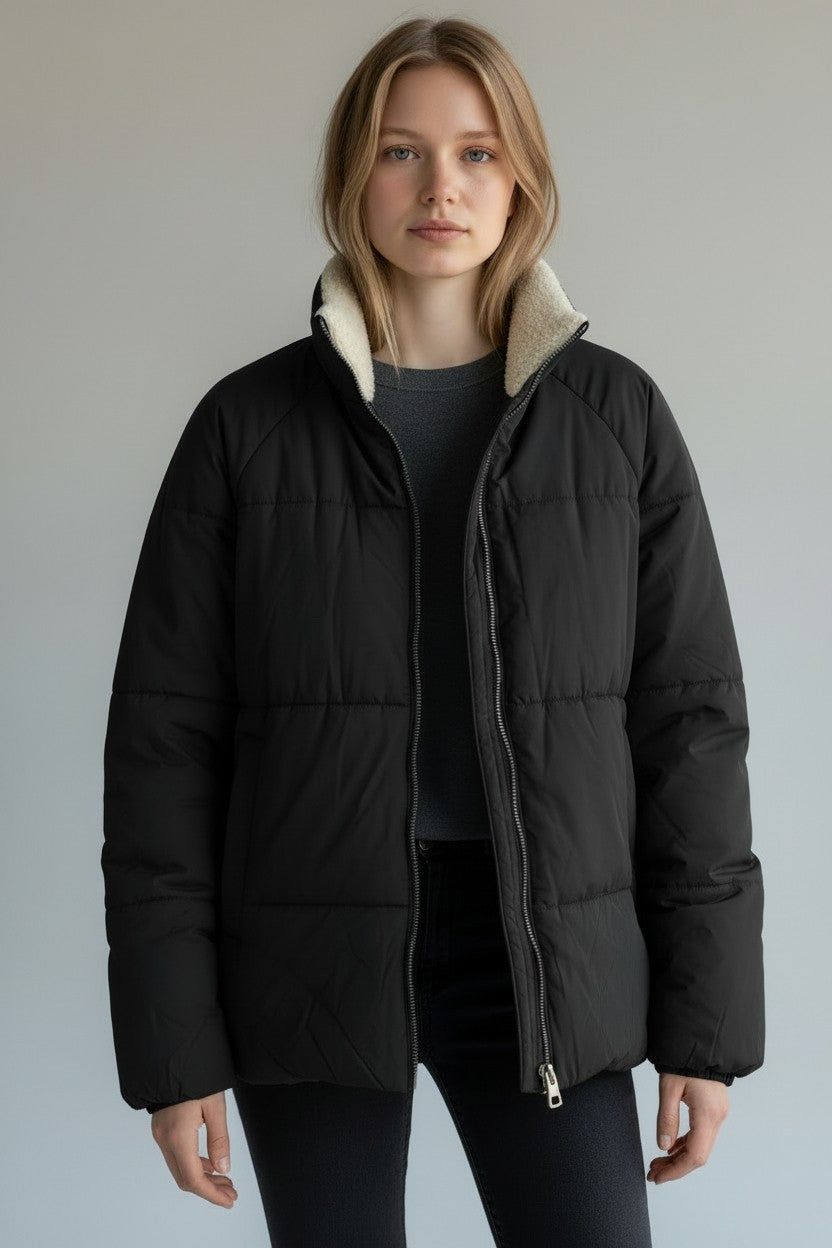M&S Fleece Lined Puffer Jacket RRP £79