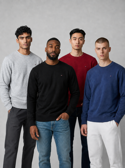 Tommy Hilfiger Essential Terry Crew Neck Sweatshirt