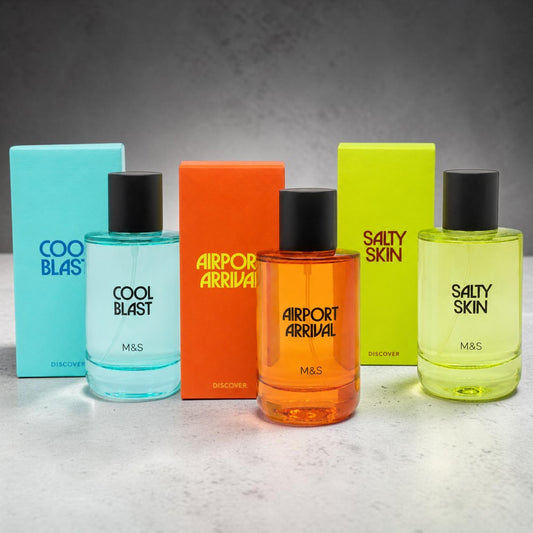 Discovery Fragrances Salty Skin/Airport Arrival/Cool Blast 100ml