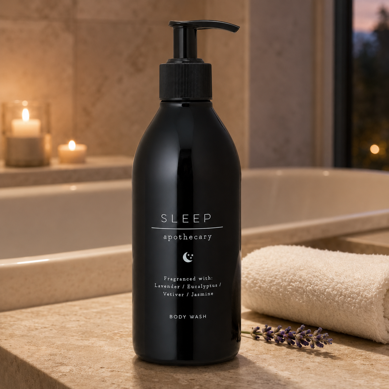 M&S Apothecary Sleep Body Wash 470ml