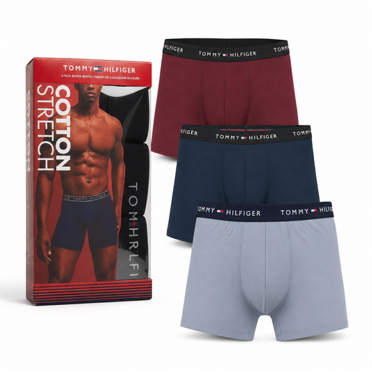 Tommy Hilfiger Cotton Stretch 3Pk Boxer Shorts