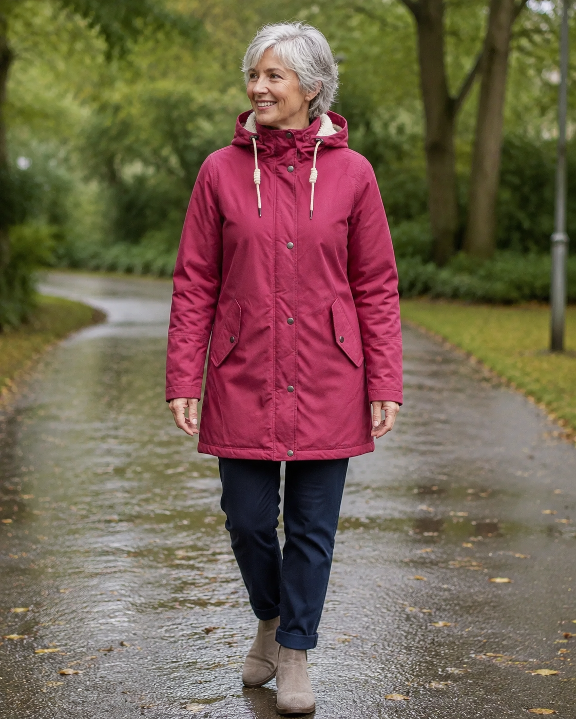 Ex Seasalt River Sea Waterproof  Parka Coat