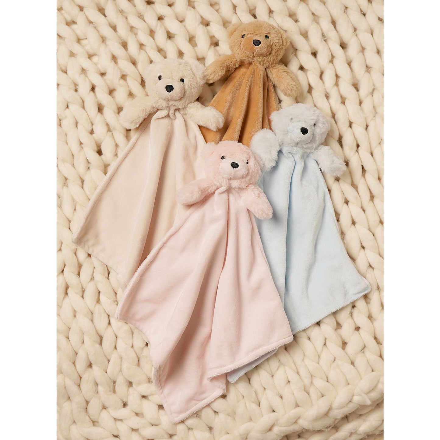 Willow the Plush Pink Bear - Baby Comforter