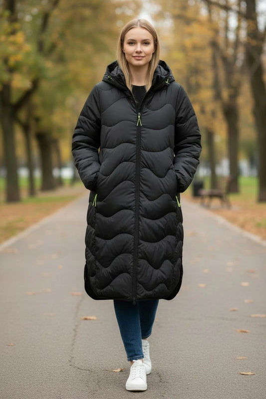 M&S Stormwear Quilted Hooded Puffer Coat