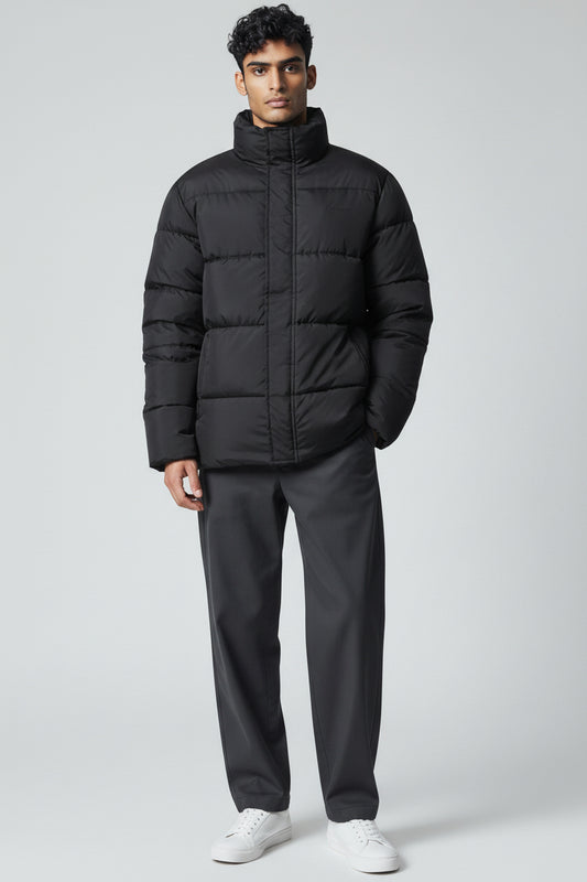 Mens Carhartt WIP Doville Water Repellent Puffer Jacket Windproof Zip Up Coat